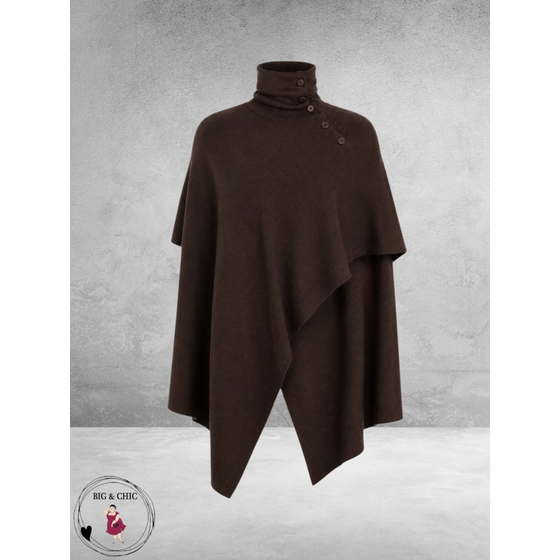 NOEN Poncho Trui Bruin