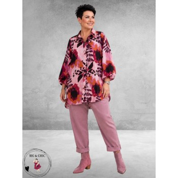 NOEN Blouse-Shirt in Wild Roze