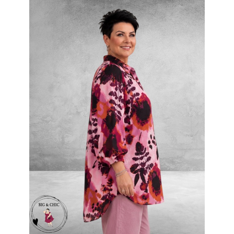 NOEN Blouse-Shirt in Wild Roze