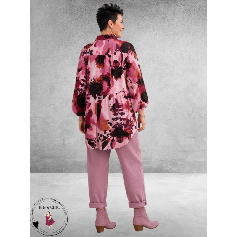 NOEN Blouse-Shirt in Wild Roze