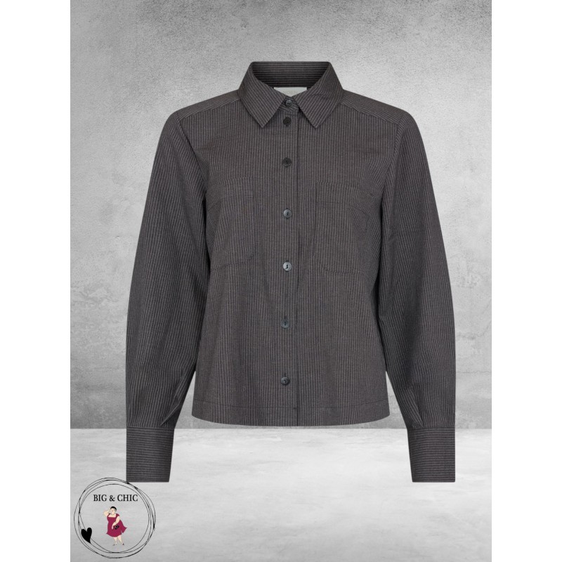 NOEN Blouse Grijs Streep