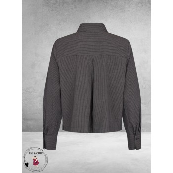NOEN Blouse Grijs Streep