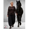 NOEN Ballonbroek Jacquard Zwart