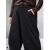 NOEN Ballonbroek Jacquard Zwart
