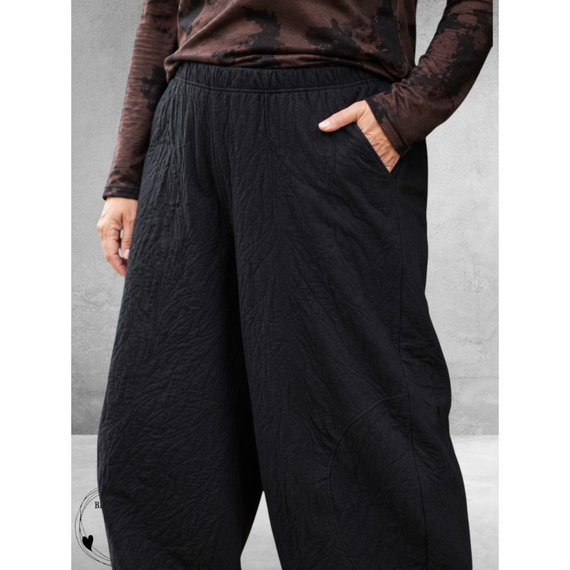 NOEN Ballonbroek Jacquard Zwart