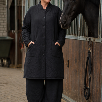 NOEN Jas Jacquard Zwart
