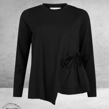 NOEN Shirt/Blouse Zwart Eyecatcher