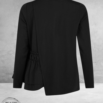 NOEN Shirt/Blouse Zwart Eyecatcher