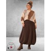 NOEN Ballonrok Basic Bruin
