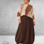 NOEN Ballonrok Basic Bruin