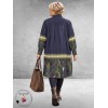 NOEN Longblouse/Jurk Blauw/Multi