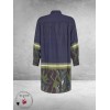 NOEN Longblouse/Jurk Blauw/Multi