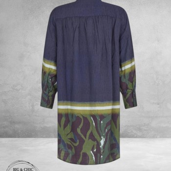 NOEN Longblouse/Jurk Blauw/Multi
