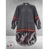 NOEN Longblouse/Jurk Zwart/Multi