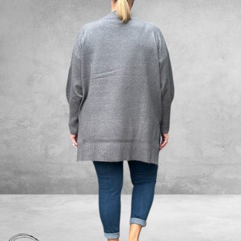 NO.1 BY OX Trui Turtle Neck Grey