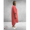 No.1 By OX Tuniek-Jurk Linnen Faded Rose