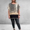 No.1 by OX Blouse-Shirt Tijgerprint