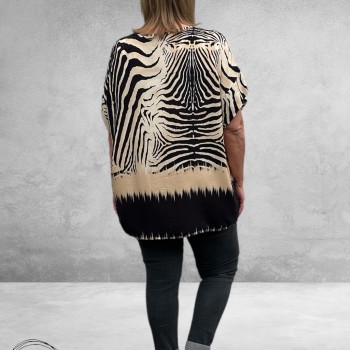 No.1 by OX Blouse-Shirt Tijgerprint
