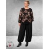 NO.1 By OX Blouse Plissé Bruin/Flowers