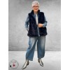 BG Gilet Faux Fur Blauw