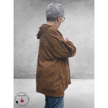 POMME ROUGE Sweater Skateboard Kat 