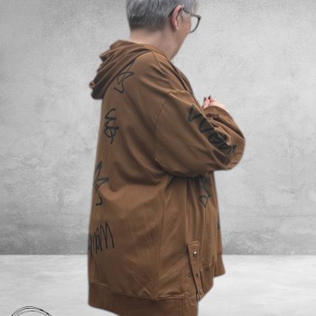 POMME ROUGE Sweater Skateboard Kat 