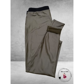 Only-m Tregging Leerlook KHAKI...THE BEST....