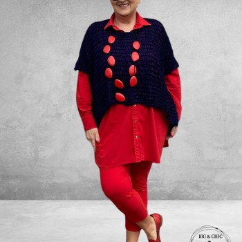 Only-M Travel Pantalon Enkel Broek  ROSSO AMORE