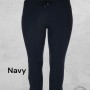 Only-M Capri Broek  Travel NAVY