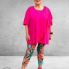 Only-m Tuniek Travel Overslag Pink