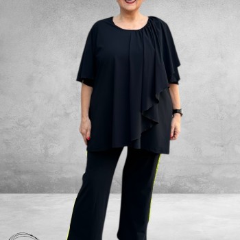 Only-m Tuniek Travel Overslag Navy