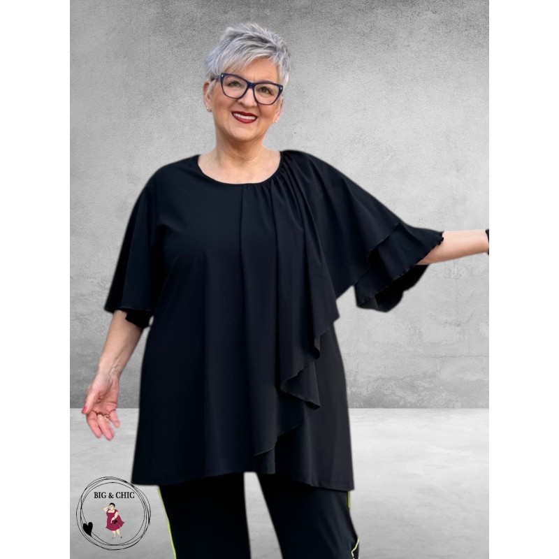 Only-m Tuniek Travel Overslag Navy