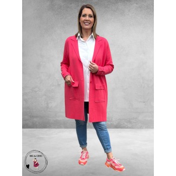 Only-M Blazer-Vest Gebreid Fragola