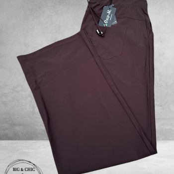 ONLY-M Pantalon Travel 037 Wijd Nutella 