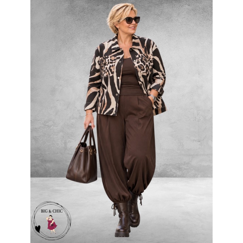 ONLY-M Barrel Travel Strong Pantalon Nutella Bruin