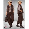 ONLY-M Barrel Travel Strong Pantalon Nutella Bruin