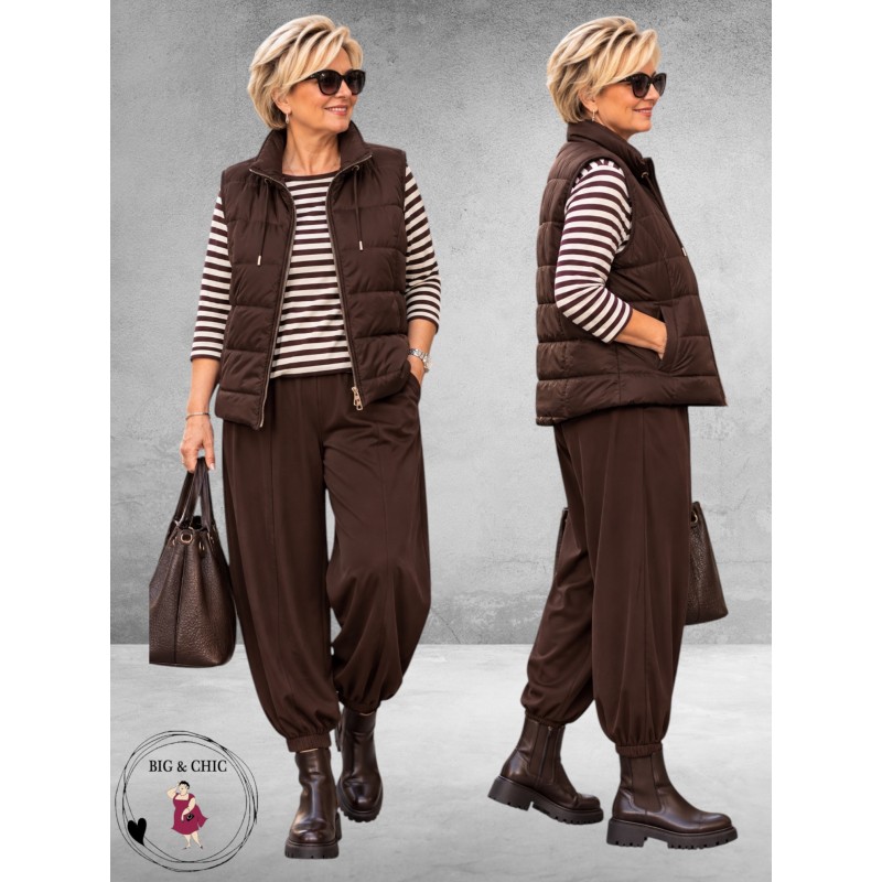 ONLY-M Barrel Travel Strong Pantalon Nutella Bruin