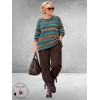 ONLY-M Barrel Travel Strong Pantalon Nutella Bruin