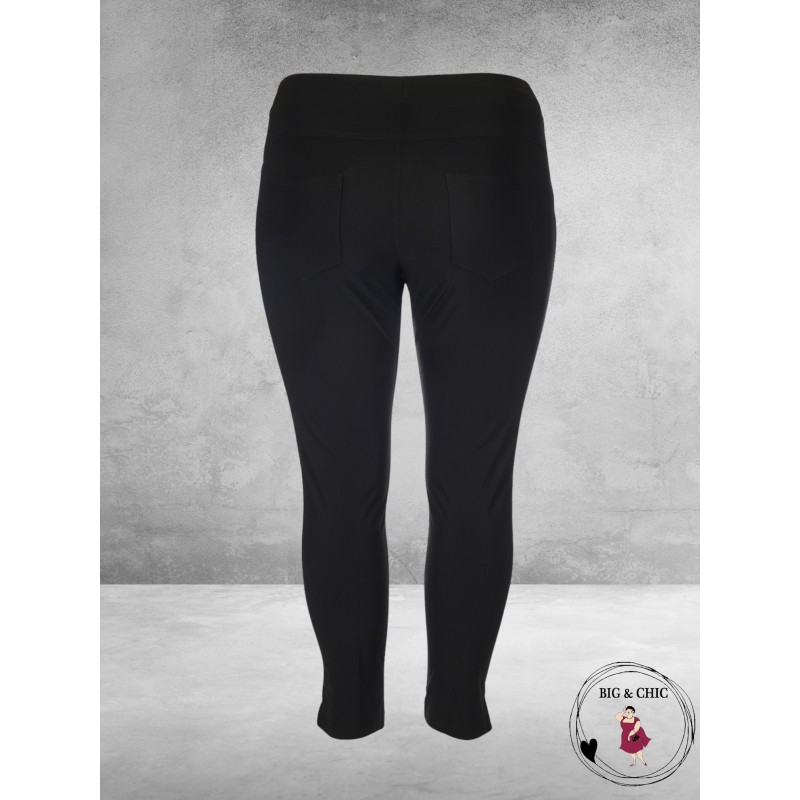 Only-M Travel Pantalon Enkel Broek  Met Splitje  Zwart