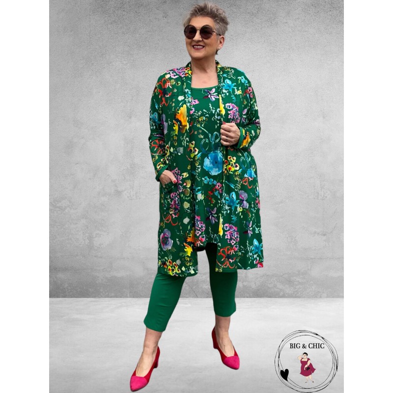 Only-M Travel Pantalon Enkel Broek  VERDE ITALIA