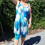 Only-M Capri Broek Aqua Travel Maat 42