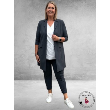 Only-M Travel Pantalon  STRAK 036  ZWART