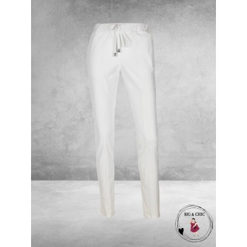 Only-M Travel Pantalon Sporty Strong 036  WIT