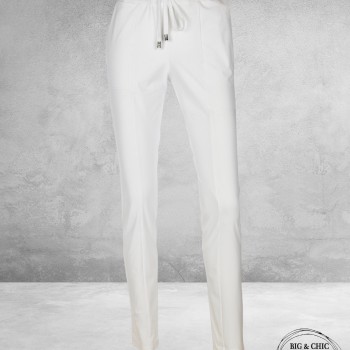 Only-M Travel Pantalon Sporty Strong 036  WIT