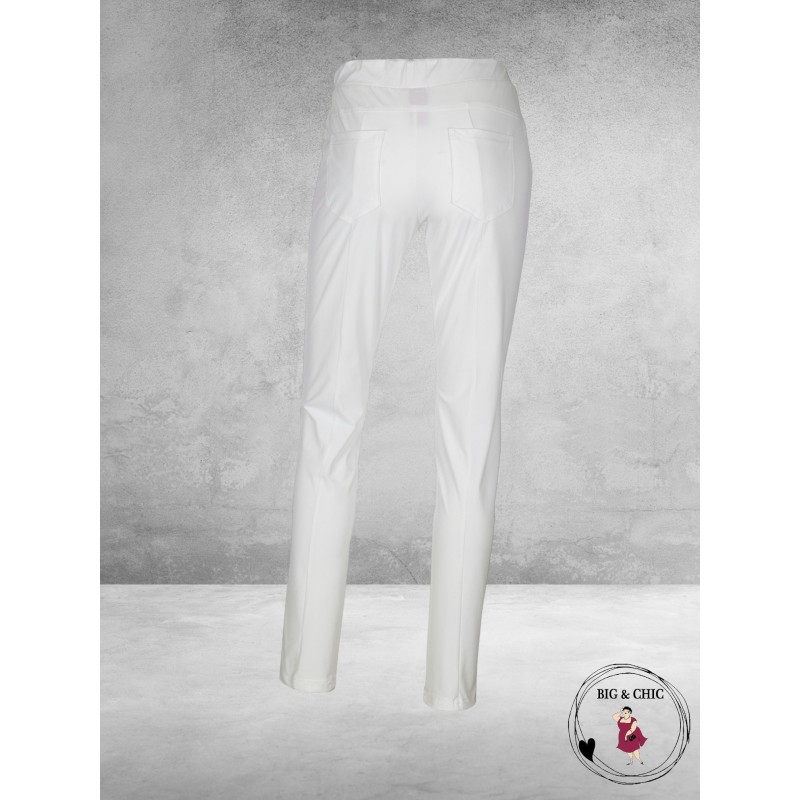 Only-M Travel Pantalon Sporty Strong 036  WIT