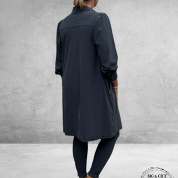 Only-M Legging 005 Travel Sporty Chic Grigio Scuro