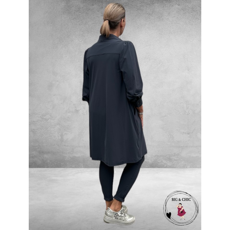 Only-M Legging 005 Travel Sporty Chic Grigio Scuro