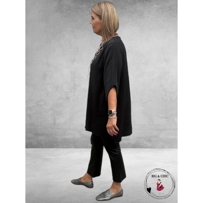 ONLY-M Pantalon Leerlook PELLE FLAIR Cognac