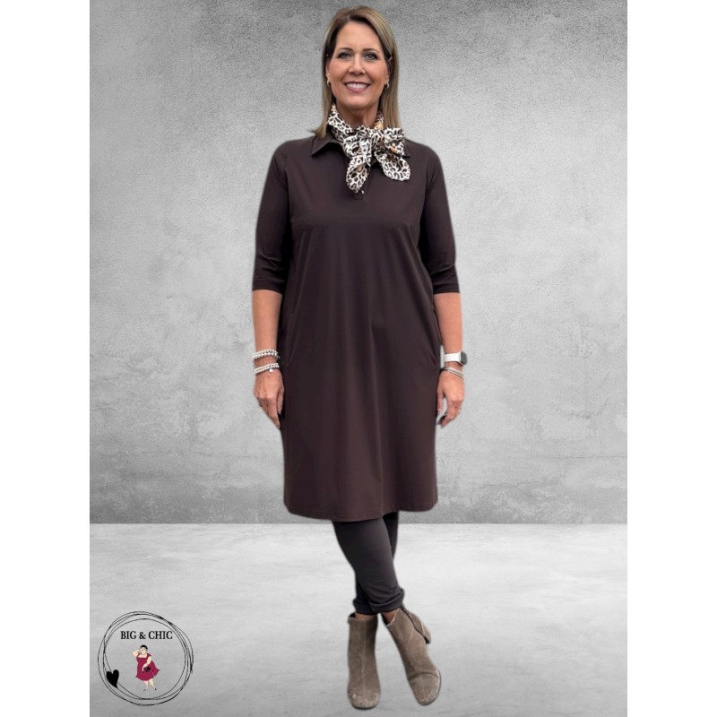 ONLY-M Jurk Sporty Chic Nutella