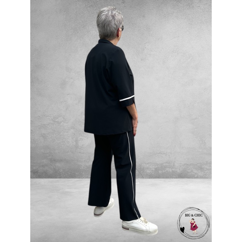 Only-M Poloshirt Sporty Travel Piquet